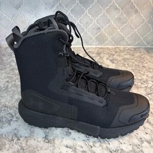 Under Armour Black High-Top Boots